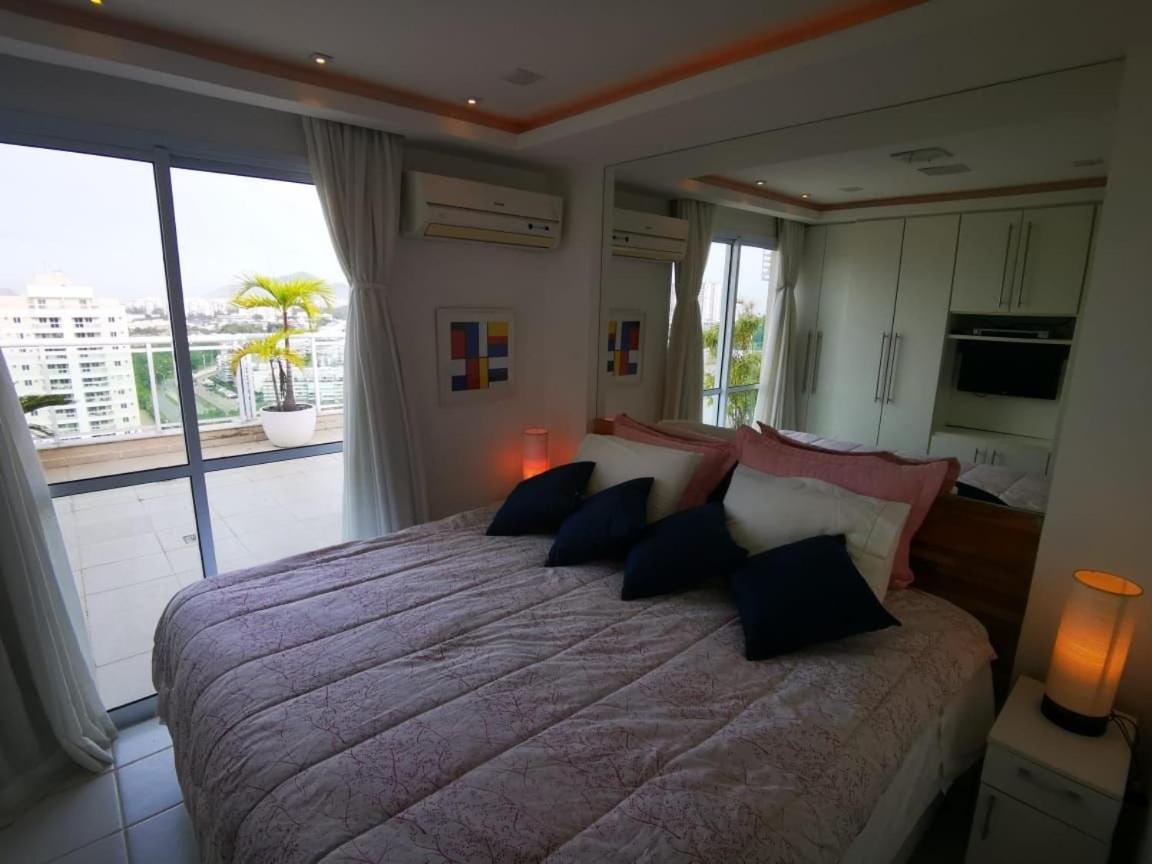 ריו דה ז'ניירו Cobertura Com Piscina E Churrasqueira No Barra Sunday Resort R1-001 מראה חיצוני תמונה